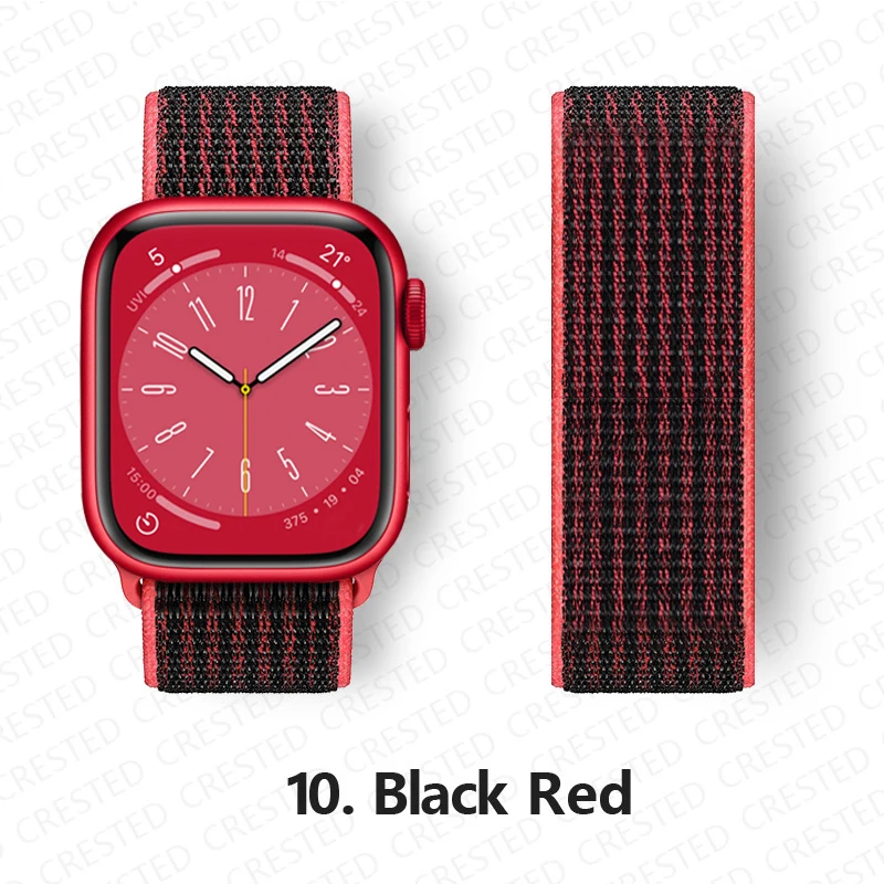 Premium Nylon Sport Strap for Smartwatch - Breathable and Adjustable Bracelet Band