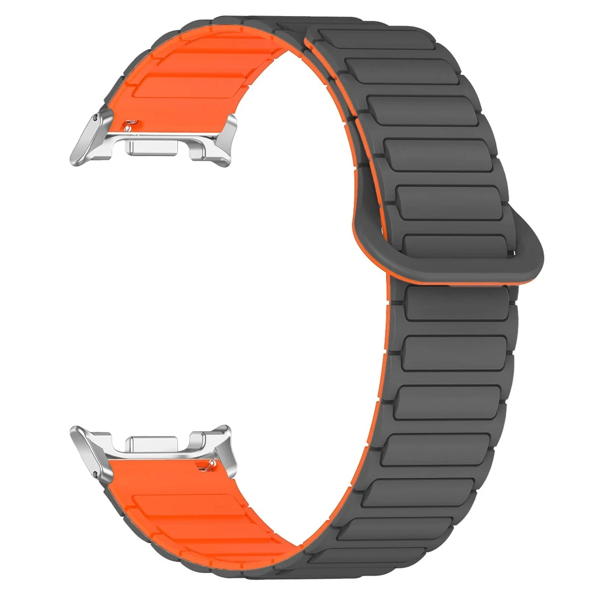 Magnetic Silicone Sports Watch Bracelet Strap