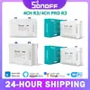 SONOFF 4CH R3 /4CH PRO R3 4 Gang Smart WIFI Switch 433MHZ Din Rail Mounting Wireless Remote Control Timer DIY Switch Via Ewelink 1