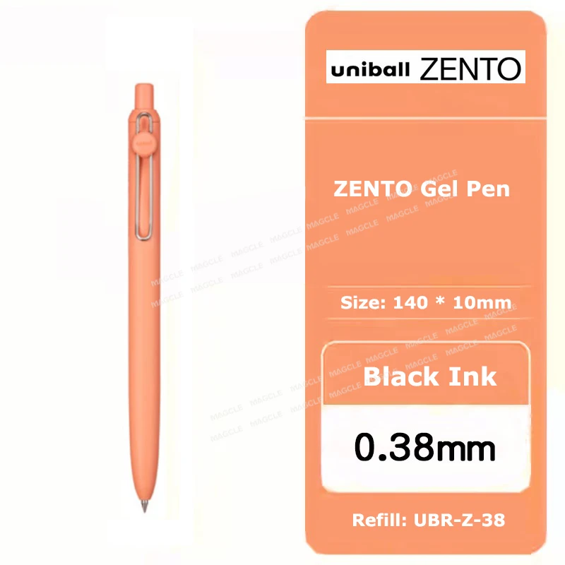 Eco-Friendly Water-Based Gel Pen with Stylish Barrel and Long-Lasting Grip