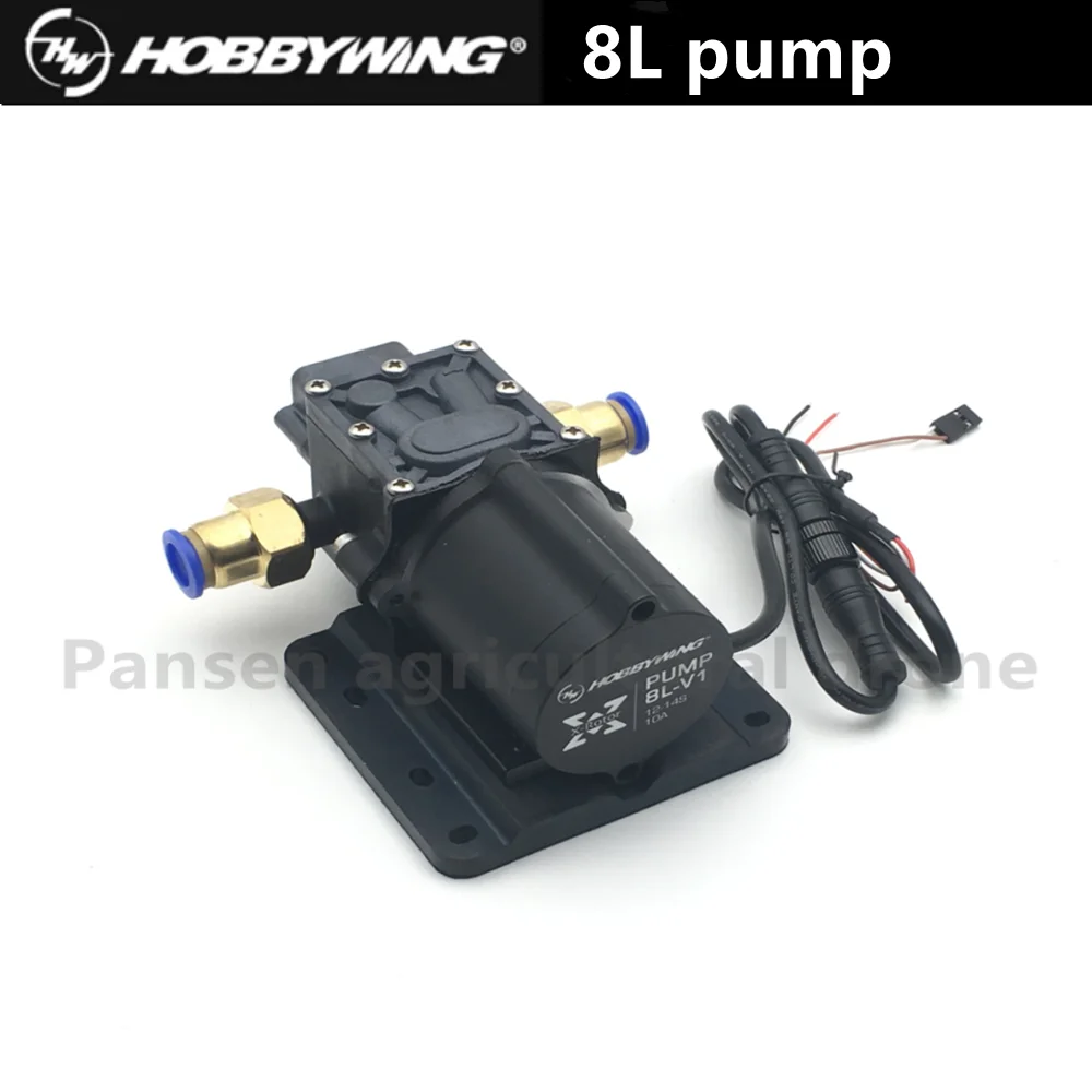 Hobbywing Combo Pump 8L Brushless Water Pump 10A 14S V1 Sprayer Pompa A Membrana Per Agricoltura Uav Drone