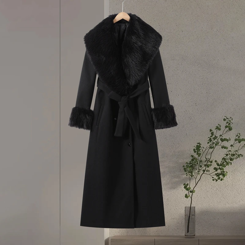 Sleek Fluffy Fur Long Coat – Winter 2026 Edition - Fk Wears By Fatima Kazmii Sleek Fluffy Fur Long Coat – Winter 2026 Edition - Fk Wears By Fatima Kazmii