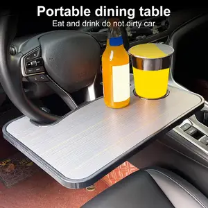 Steering Wheel Vehicle Truck Desk Car Travel Desk Car Computer Desk Mount  Stand Car Laptop Tray Cup Stand Auto - Price history & Review