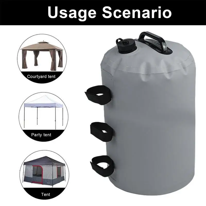 20L Windproof Weight Bags Sand Bag Tent Weight Sand Bag Canopy Leg Empty Instant Tent Outdoor Sun Shelter