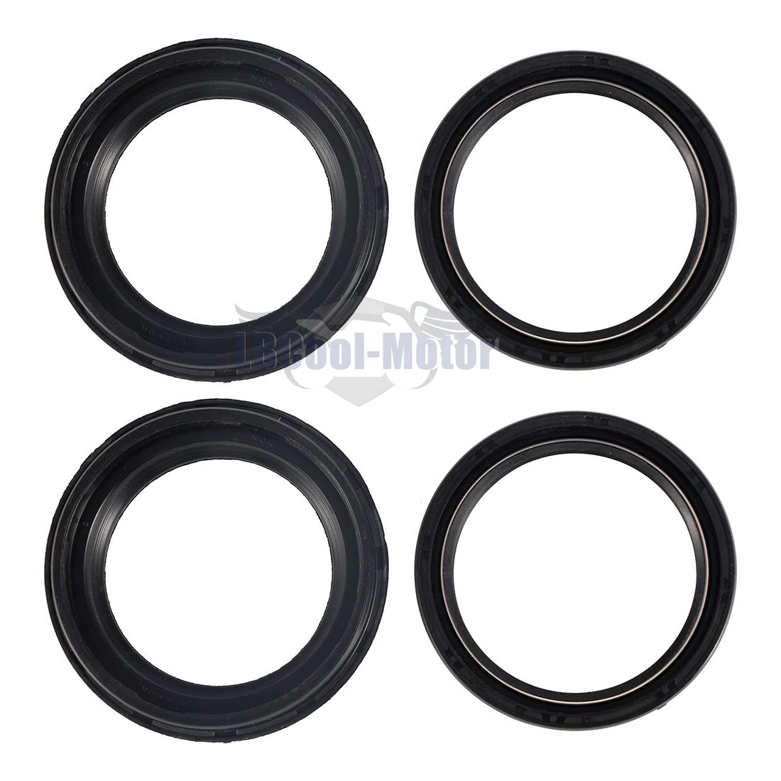 Front Fork Oil Dust Seal Wiper Seals Kit Set For Kawasaki ZX6R 2000-2001 ZX6R 1998-1999 ZX-9R 1998-2003 2000-2001