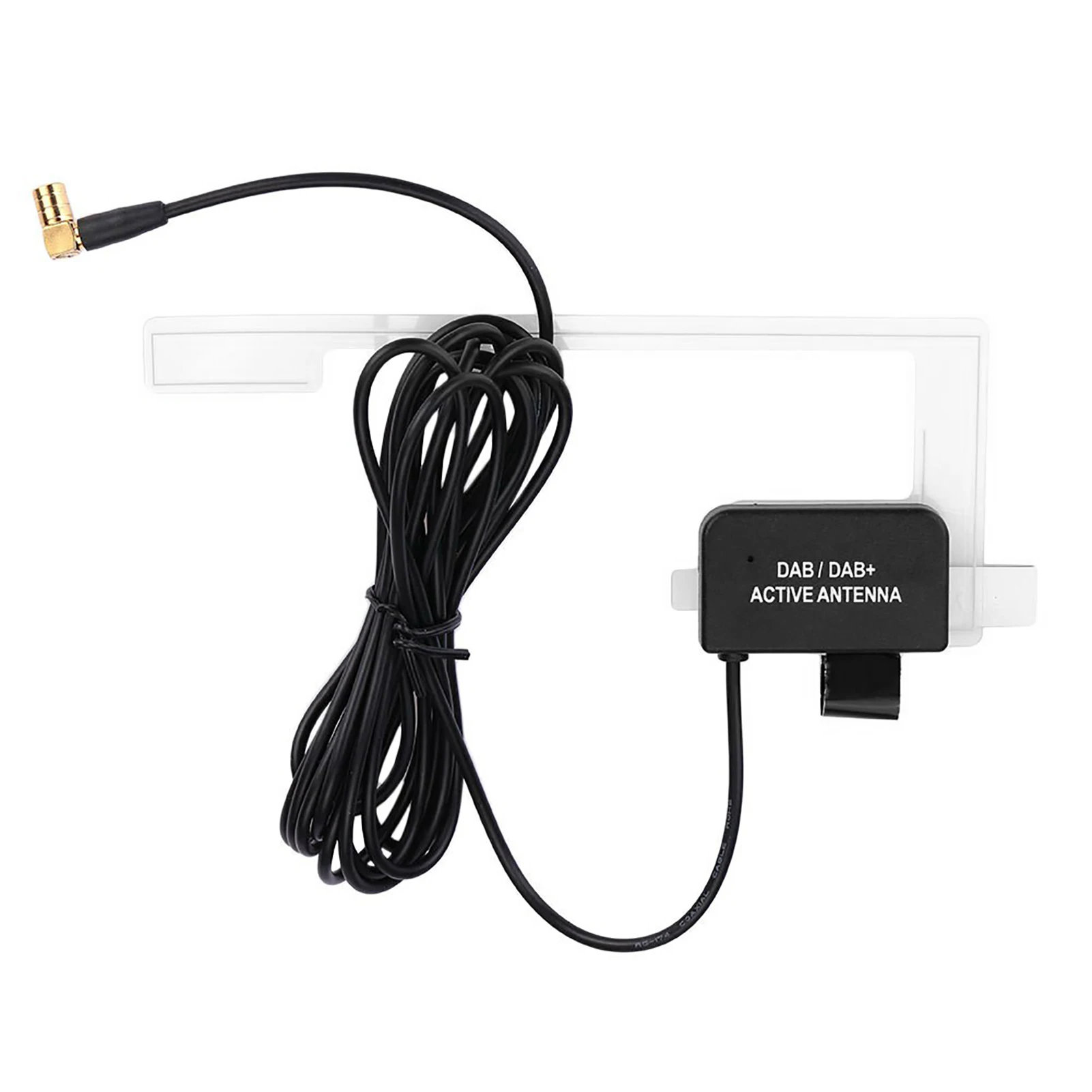 

DAB+ Car Radio Antenna Radio Receiver Antenna With LED Indication Adhesive Mount Car Radio Antenna Patch For Vehicle Truck SUV