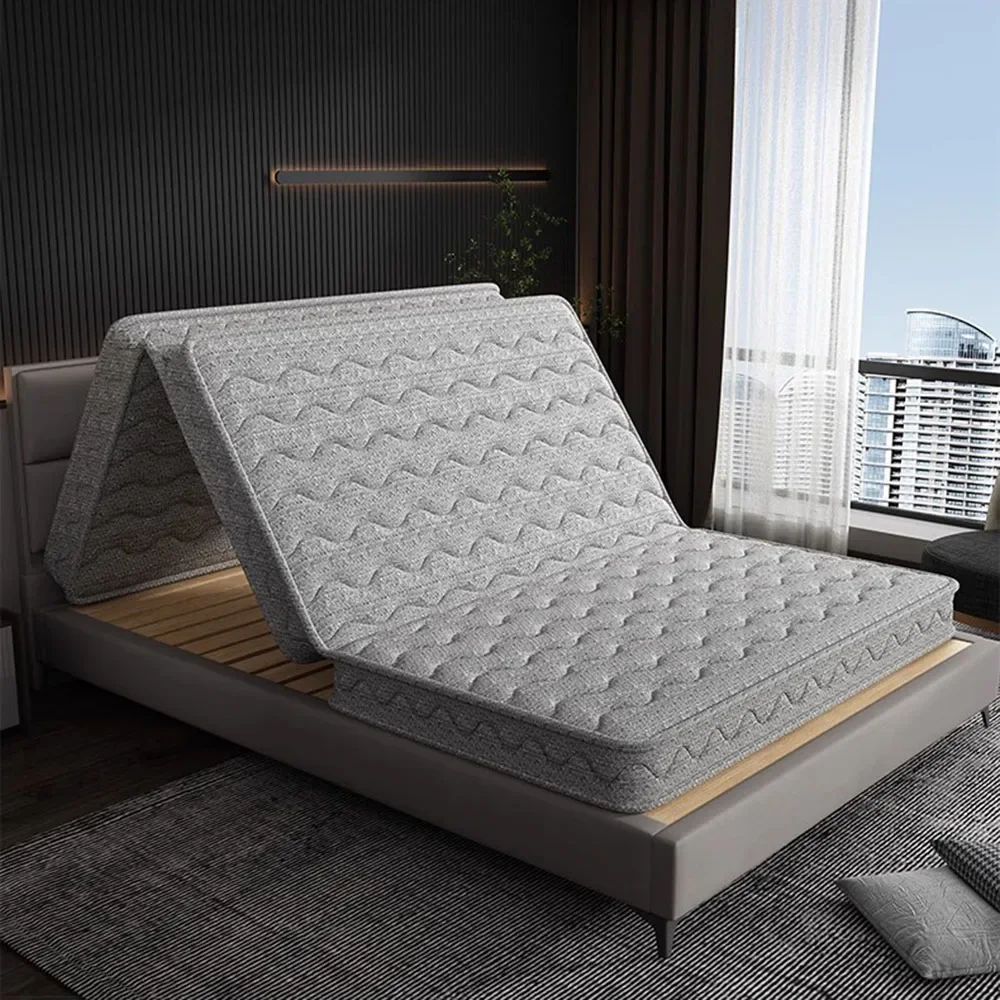 

Full Size Foldable Bed Mattresses Single Bedroom Luxury Comfort Bed Mattresses Sleeping 135x190 Meubles De Chambre Furniture