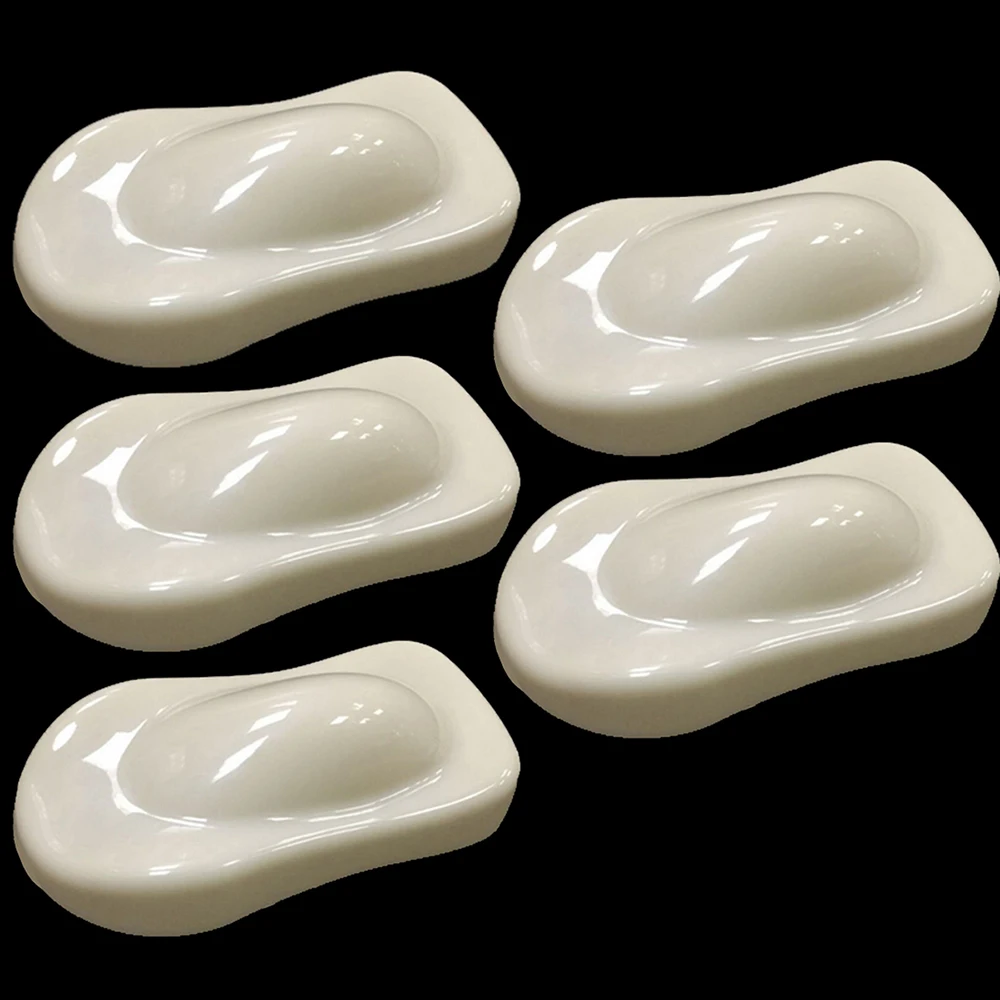 5PcsBlackWhiteABSSpeedShapesforWaterTransferPlasticPPF