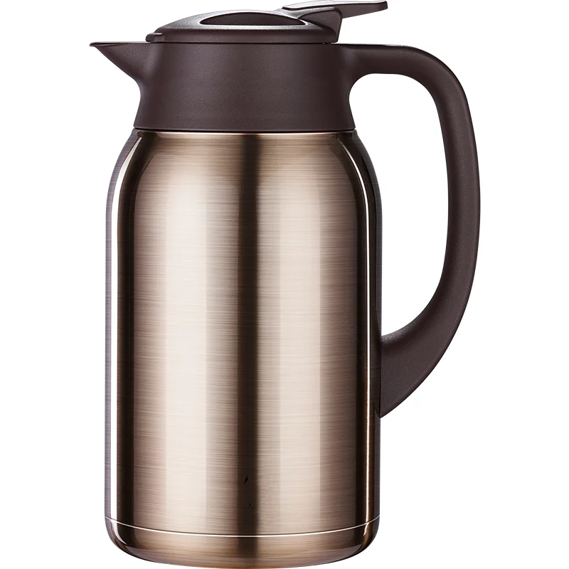 LFGB Certificate 99.99% Anti-bacterial 315L Stainless Steel Liner Vacuum Flask Long Last Insulating Kettle Restaurant Thermos