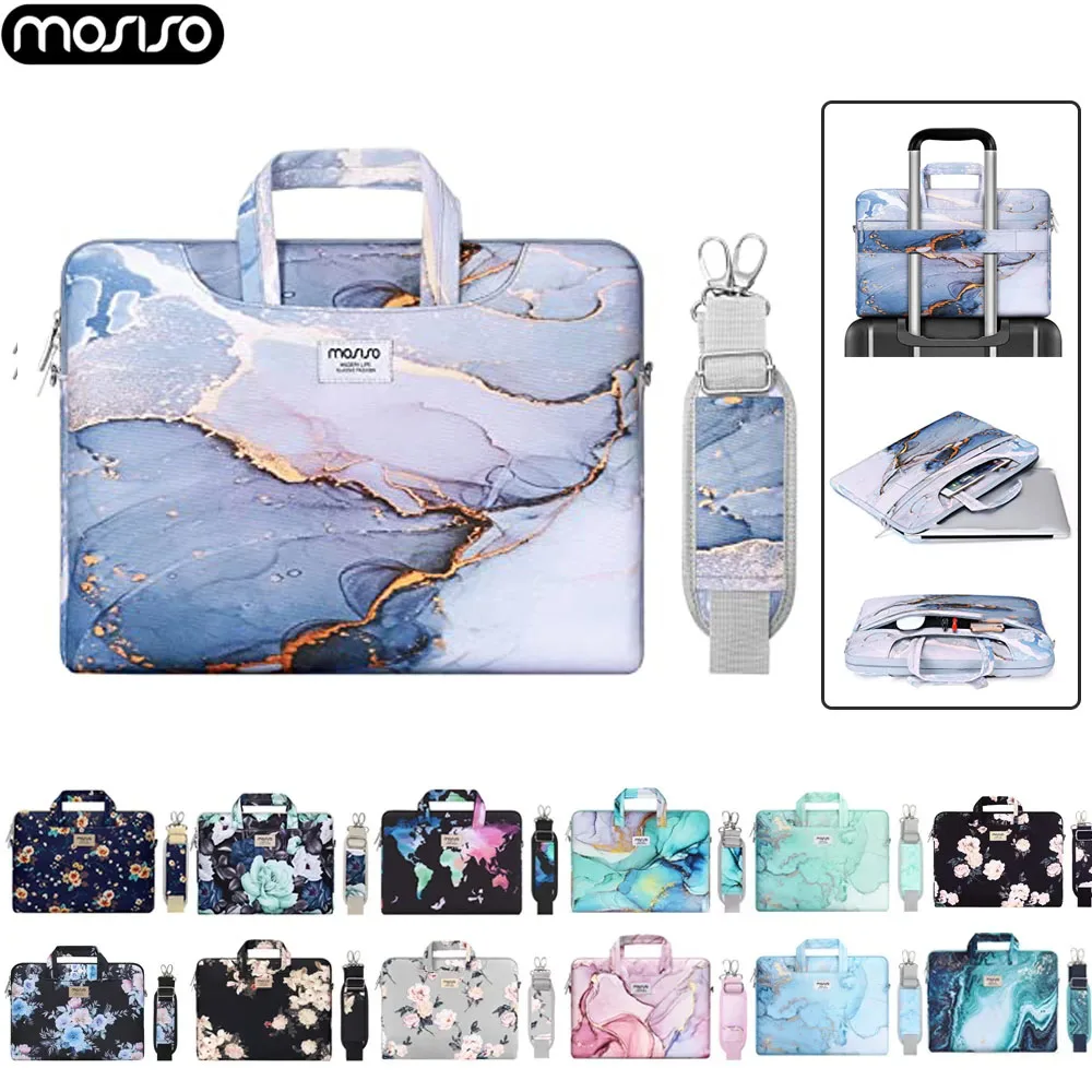 

Laptop Bag Sleeve Case Multi-use Shoulder HandBag For 13 14 15 15.6 17 inch Macbook Air HP Huawei Asus Dell Notebook Briefcase