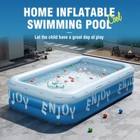 Piscine gonflable 1,8/2,1/2,6 m, épaisse, imperméable, pour intérieur et extérieur, grande piscine familiale, jeux aquatiques pour la cour 1