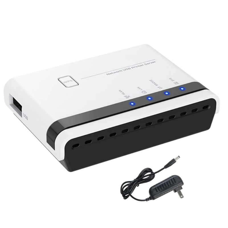 

Сервер печати USB2.0 Сервер принтеров USB2.0 с локальной сетью/мостом 10/100 Мбит/с