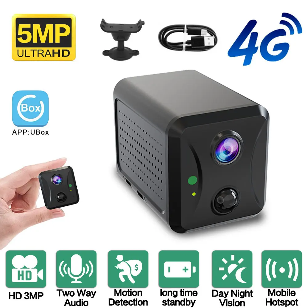 Камера-видеонаблюдения-hd-с-низким-энергопотреблением-миниатюрная-беспроводная-домашняя-4g-с-двухсторонним-звуком-для-помещений-2k-5-Мп