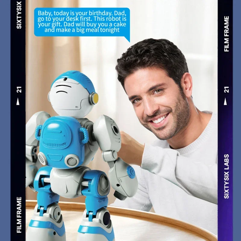 Intelligent Robot Toy with Voice Control and Music for Kids