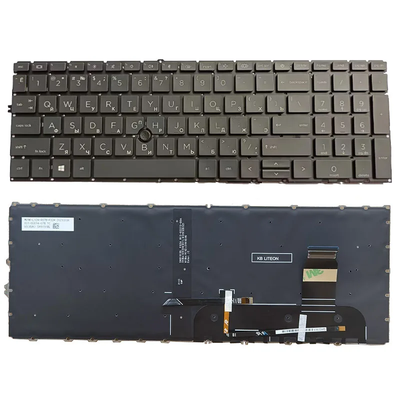 Nuovo Originale Russo Per Hp Elitebook 850 G7 855 G7 850 G8 Con Puntatore Backlik Tastiera Per Laptop Senza Cornice