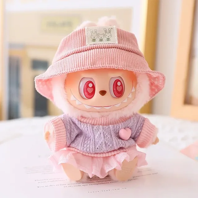 Cute Small Dolls Clothes Labubu Clothes Real Labubu Doll Clothes