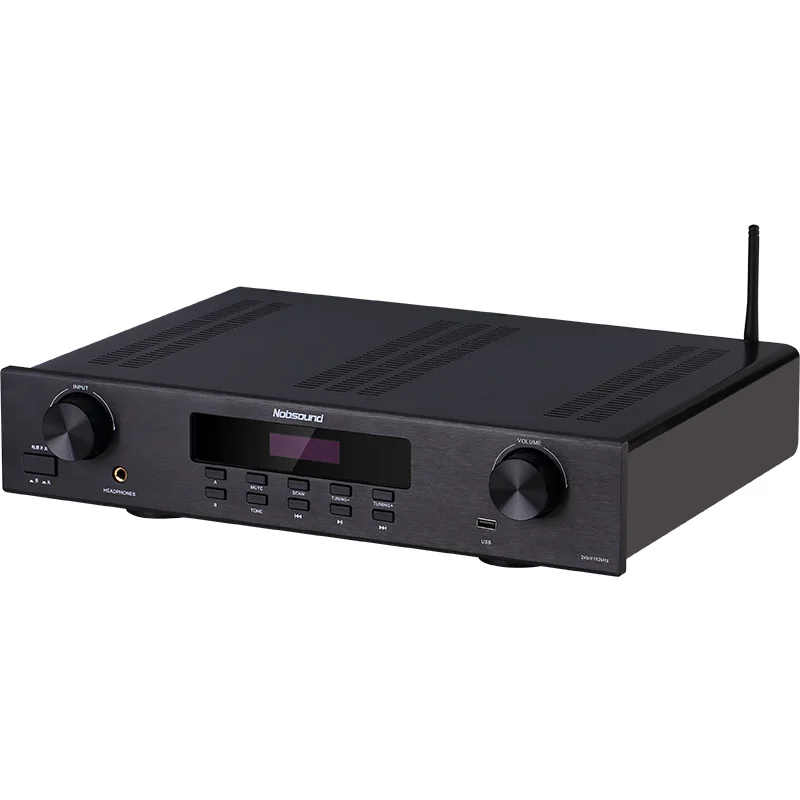

Усилитель мощности HIFI, 140 Вт * 2, цифровой усилитель мощности с FM-радио, Bluetooth, функция усилителя наушников