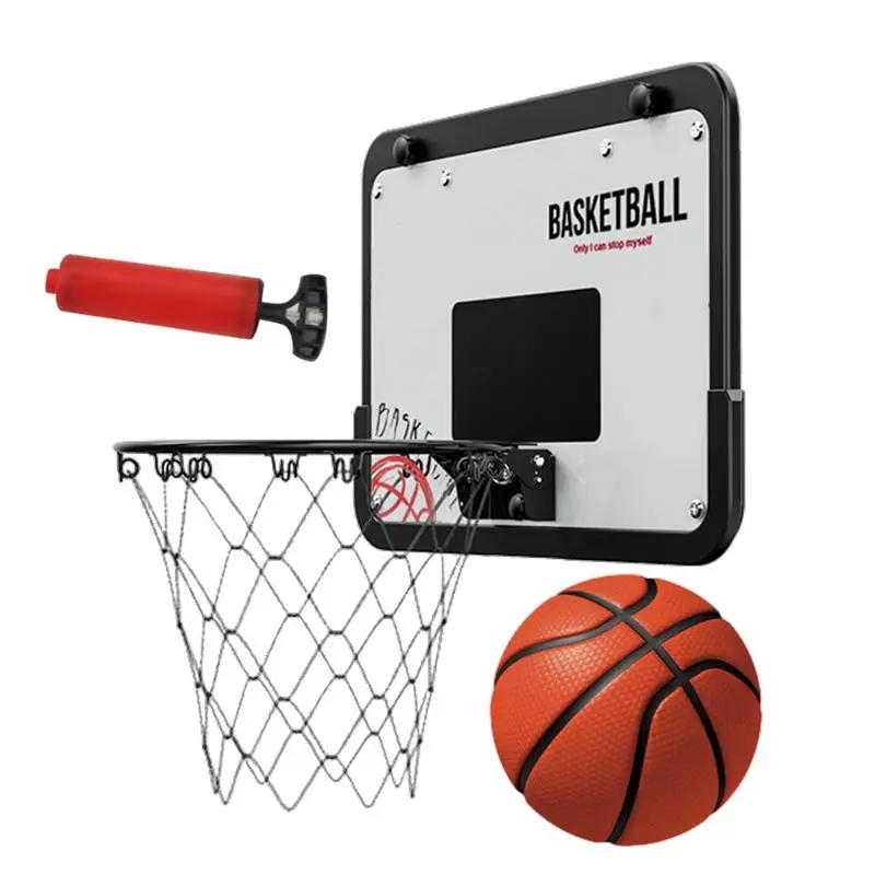 

Kids Foldable Basketball Hoop Height Adjustable Indoor Basketball Hoop Collapsible Toy Sports Products For Activity Room Garage