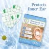 60pcs Plastic Waterproof Ear Protector For Kids Adults Swimming Cover Caps Disposable Ear Stickers Swimming Cover Ear Paste 5