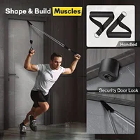 Resistance Bands Set, Exercise Bands With Door Anchor, Handles, Carry Bag, Legs Ankle Straps For Resistance Training - Image 5
