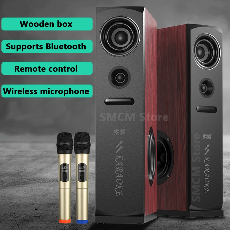 SOAIY K22 Active Floor Bluetooth Speaker Multimedia Home Theate