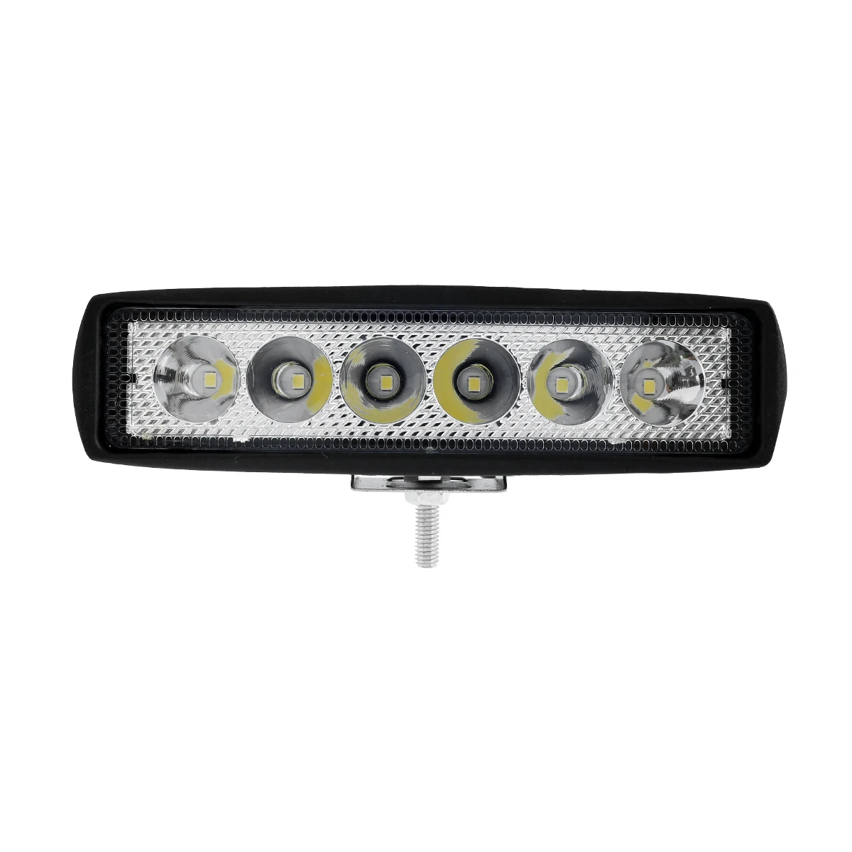 18W מנורת LED לרכב 12V 6000K מנורת עבודה LED לרכב עמידה במים IP67 מנורת נקודת הצפה לנהיגה בשטח