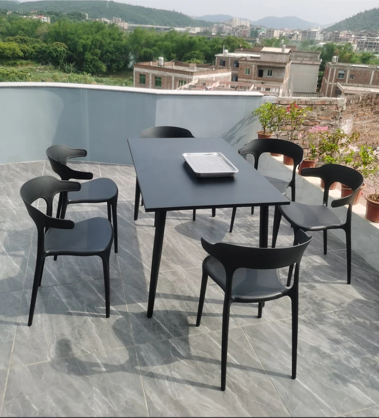 Pool Outdoor Furniture Set Patio Waterproof Nordic Outdoor Furniture Set Backyard Unique Sectional Lounge Mueble Jardin Dining
