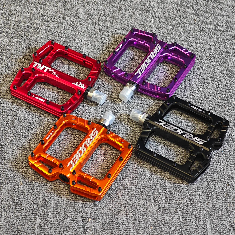 GOLDIX 3-lagiges Mountainbike-Pedal, abgedichtetes Lager, Triperin, hochfest, zusätzliches Anti-Rutsch-Pedal, Rennrad-Pedal – Detail 1