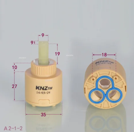 25mm 30mm 35mm 40mm Ceramic Replacement Cartridge Water Mixer Tap Internal Control Faucet Valve