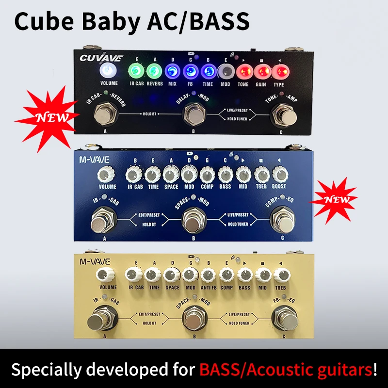 Baby Multi Effects Pedal Pedal Cuvave Cube Baby Cuvave Cube Baby