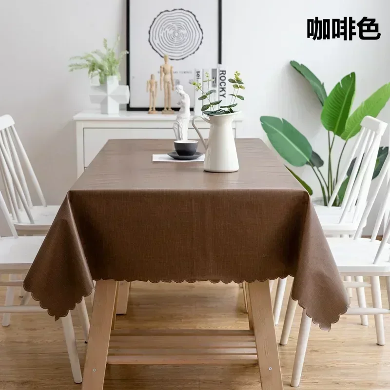 

2024 new tablecloth waterproof oil party cloth activities S