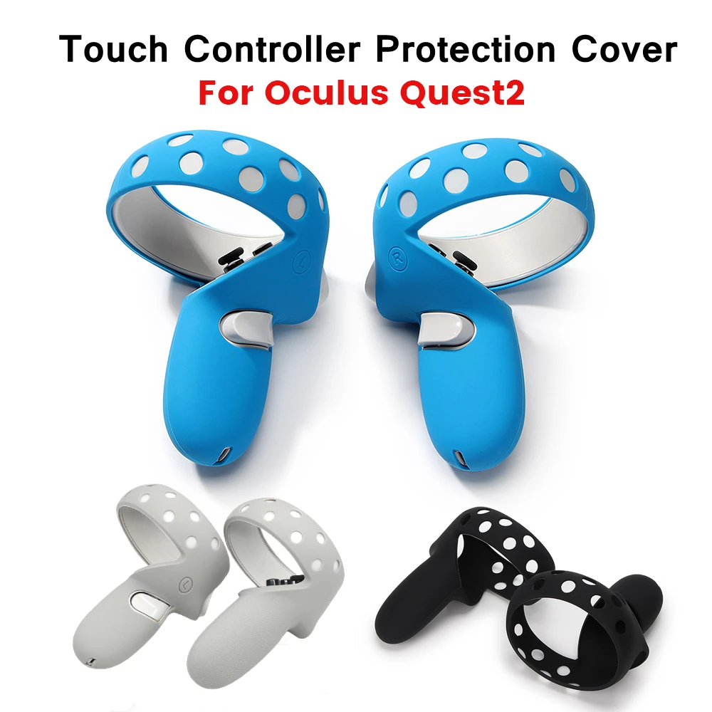 Protection Cover For Meta Oculus Quest 2 VR Touch Controller Silicone ...