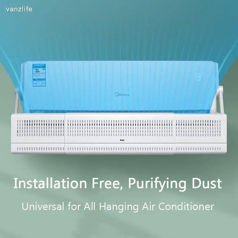 

Air Conditioner Windshield Anti-Direct Blowing Universal Air Outlet Baffle Cover Wall-Mounted Confinement Infant Cold Air Baffle