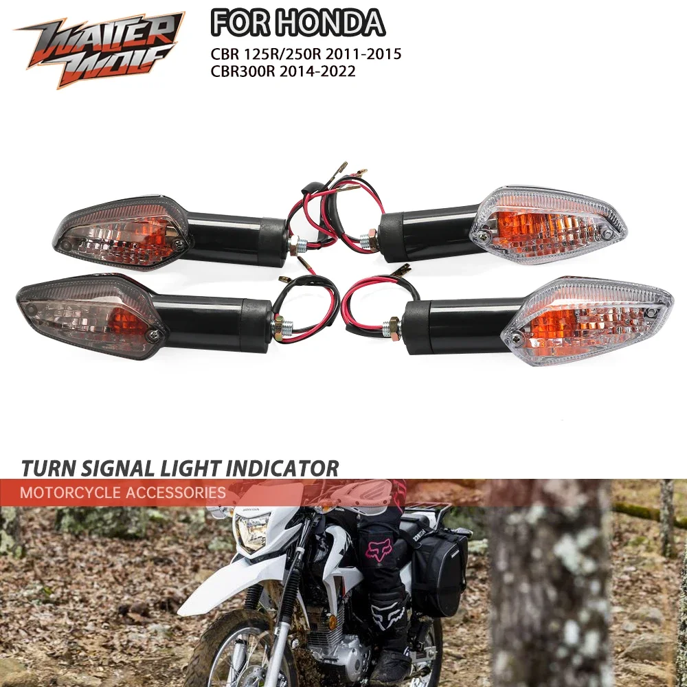

Front Rear Turn Signal Motorcycle Light For HONDA XR150L CBR 125R 250R 300R CB300F XR CBF 125 150 L Indicator Flasher Lamp