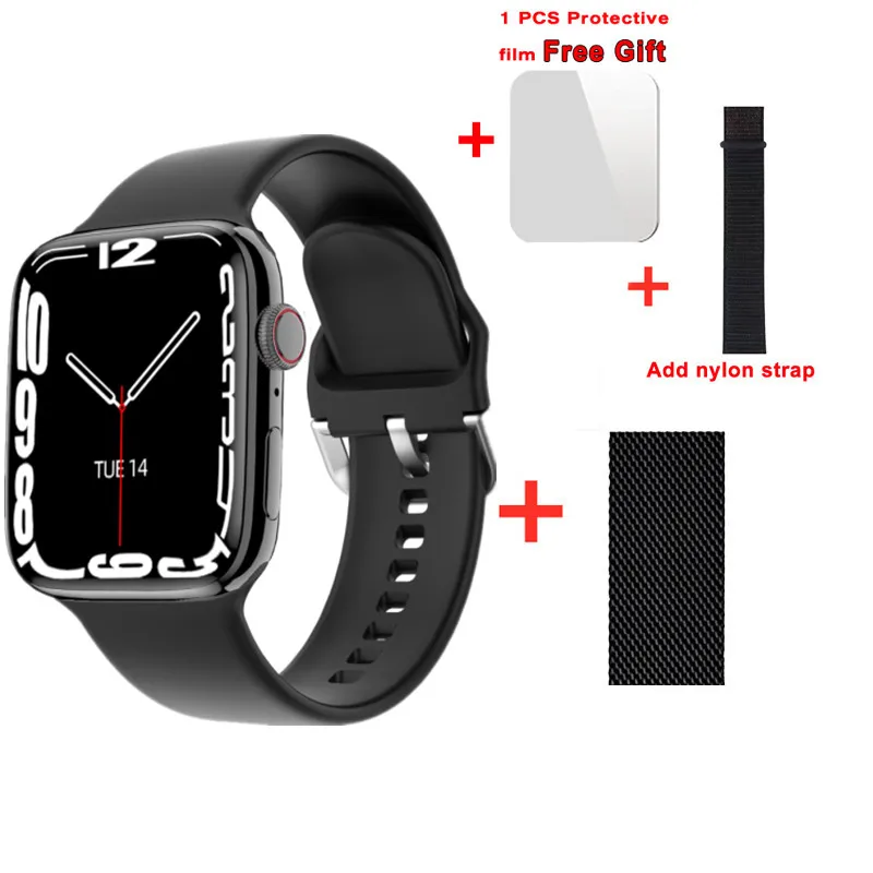 EnohpLX IWO 17 GPS Smart Watch Men IP68 Waterproof Bluetooth Call AI Voice 1.9 inch TFT Screen 380mAh NFC Women Smatwatch 