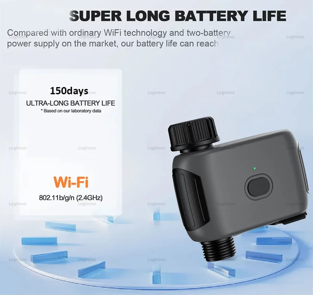 Tuya WIFI Garden Watering Timer Automatic Sprinkle Water Timer Valve Smart Home Automation Irrigation System For Alexa Google 2