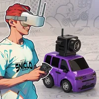 SNICLO Wireless FPV Remote Control Car Racing Simulation Model Toy Festival Gift Boy Car 1