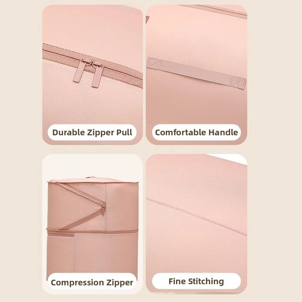 Moisture-proof Cylinder Quilt Storage Bag Dustproof Large Cylinder Luggage Packing Bag Space Saving With Zipper