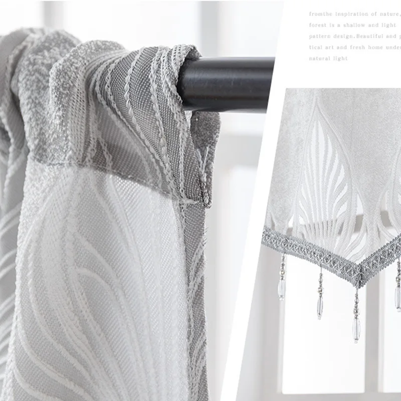 3pcs-130x-60cm-Solid-Color-Triangle-Curtain-Tassels-Crystal-Beads-Trim-Kitchen-Short-Window-Valance-Shading.jpg 3 db 130X 60 Cm -Es Szilárd Színű Háromszög Függönyboutcák Kristálygyöngyök Díszítés Konyha Rövid Ablak Velance Függöny Otthoni Dekoráció - Image 5