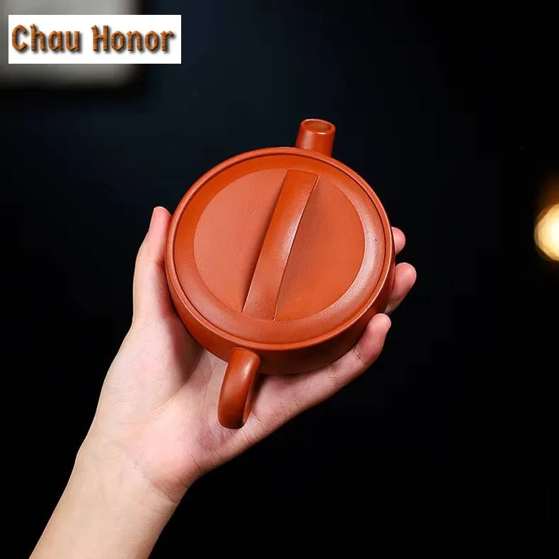 190/210ml Antique Yixing Purple Clay Hanwa Teapot Raw Ore Mud Tea Pot with Infuser Handmade Beauty Kettle Chinese Zisha Teaware