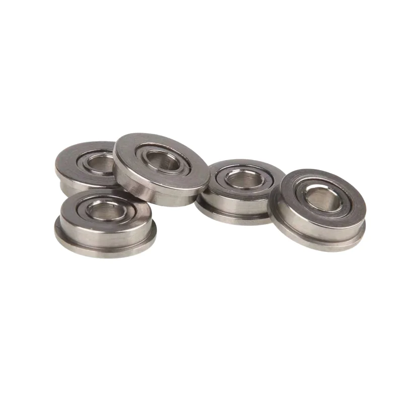 50pcs MF63ZZ full balls 3x6x2.5mm Mini Bearings Flange Deep groove Ball Bearing Miniature 3*6*2.5 mm