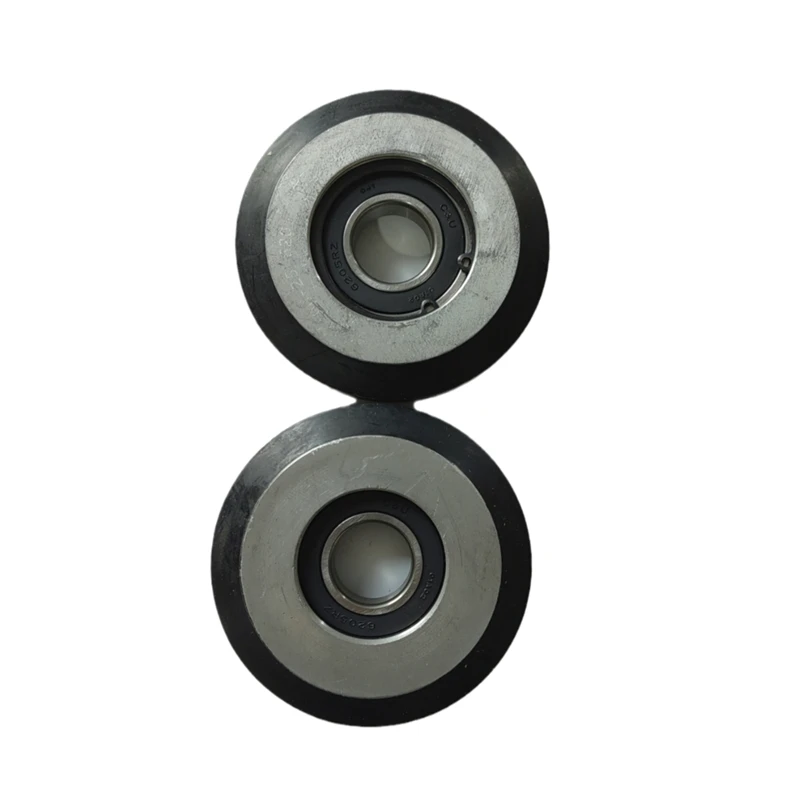 

5PCS 100*25*6205 Elevator High Speed Guide Roller R3 OD100mm W25mm Bearing6205 Lift Accessories