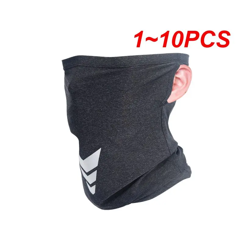 

Многофункциональный Шелковый головной убор для мужчин и женщин, летняя модель, для быстрого езды на велосипеде, защита от пыли и ветра, для занятий спортом на открытом воздухе, 1-10 шт.