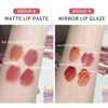 Matte Liquid Lipstick Lip Gloss Set Moisturizing Sexy Makeup Mirror Lip Glaze Necklace Lipgloss Cosmetics For Women Perfect Gift 5