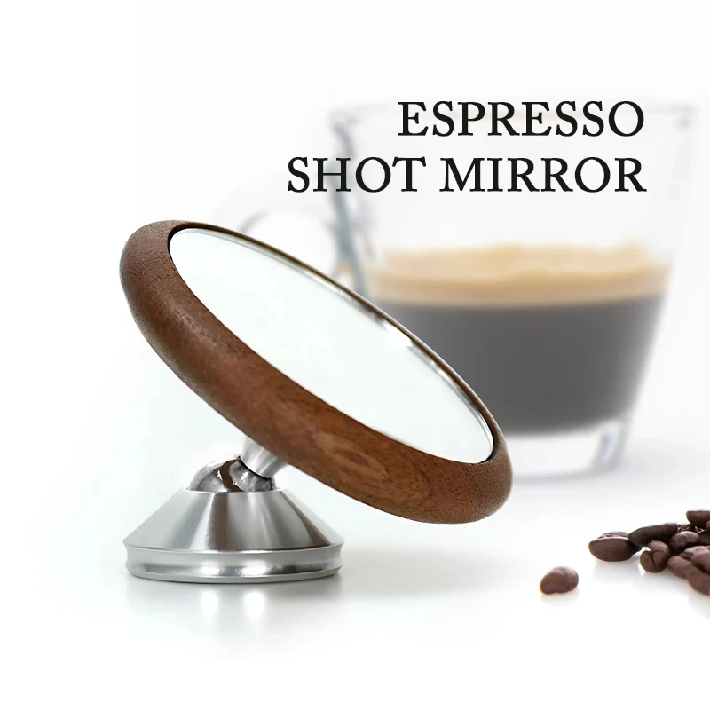 Espresso Shot Mirror Multidirectional Extraction Portafilter Lens Flow Rate Observation Magnetic Bracket Coffee Accessories Tool