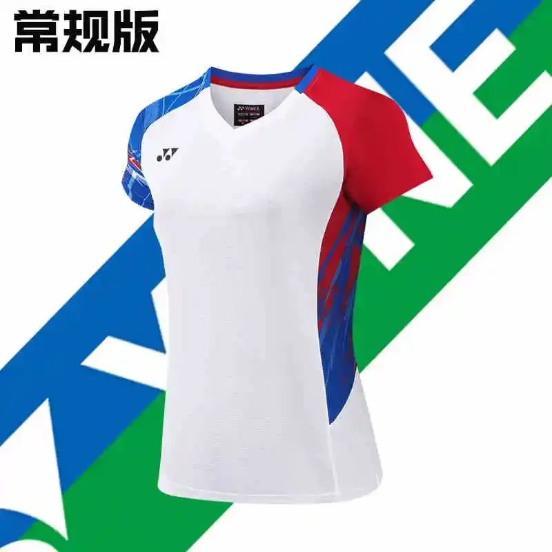 YONEX Men's and Women's Badminton Wear Tops Short Sleeve Quick Dry Sweat-absorbent Breathable Training Suit T-shirts short sleeve t shirt badminton uniforms
