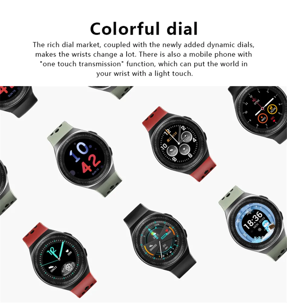 2022 New Bluetooth Call Smart Watch Men 8G ROM Full Touch Music Sport Fitness Watches IP67 Waterproof Heart Rate Smartwatch +Box