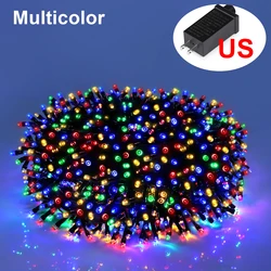 Waterproof LED String Lights for Outdoor Holiday Decor and Events (RGB - US 110V)