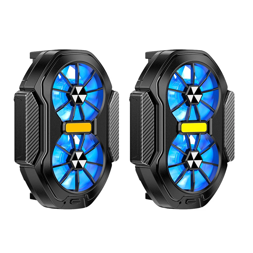 Dual Fan Mobile Phone Cooler for Gaming