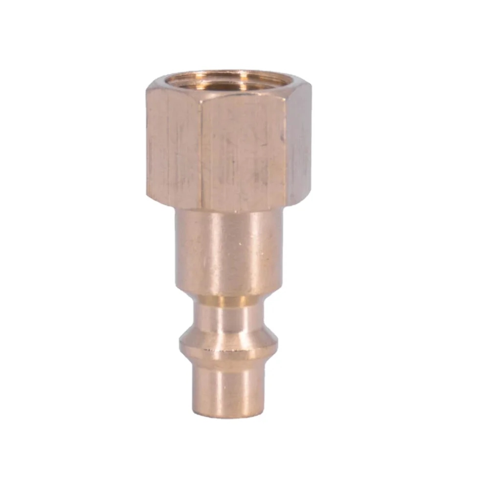 

1/4" NPT Female Plug Pneumatic Fitting American Standard US Type Air Line Quick Coupling Connector Coupler For Air Compressor